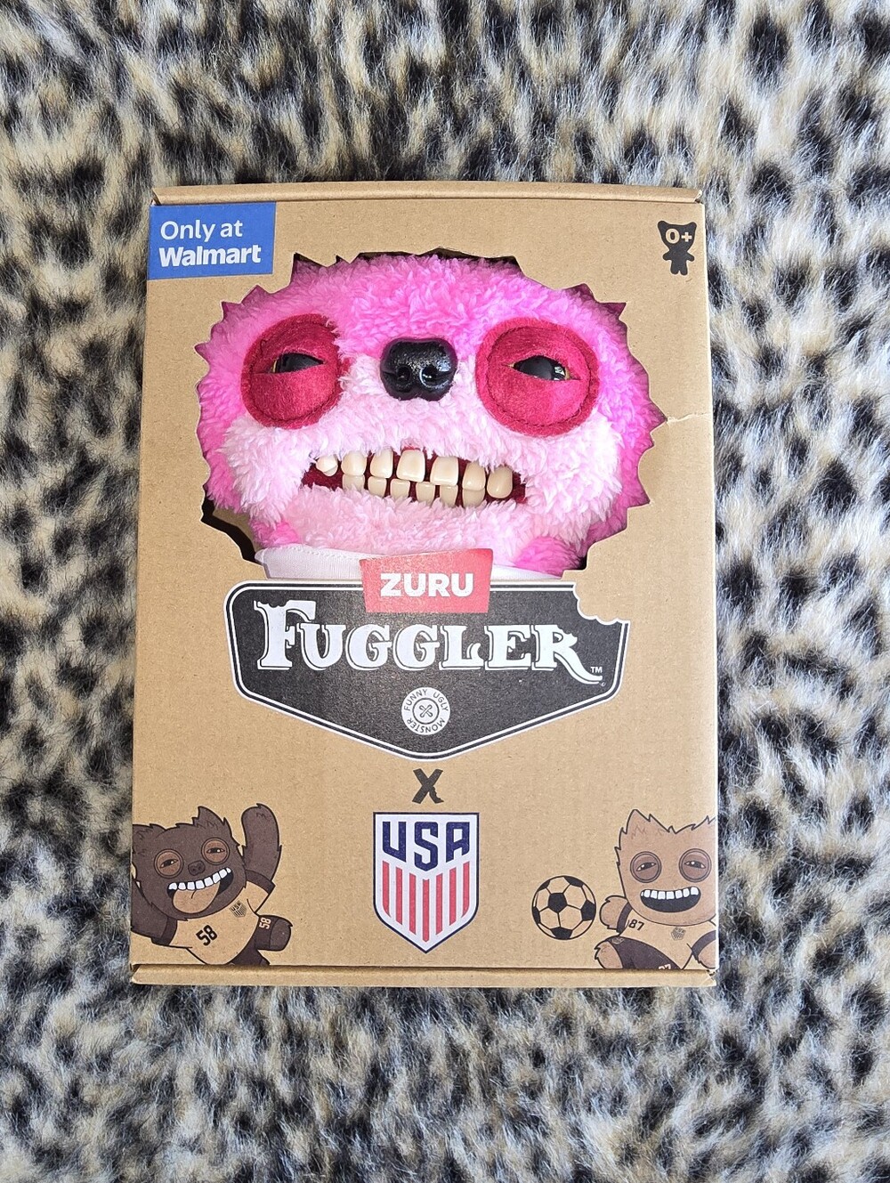 2026 ZURU Fuggler USA Soccer Button Plush Collectible